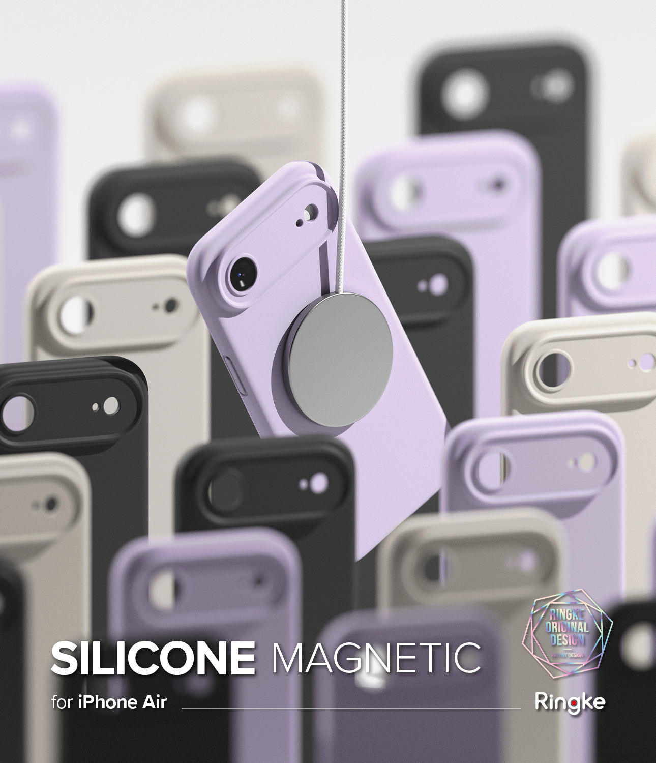 iPhone Air Case | Silicone Magnetic | Ringke Official Store