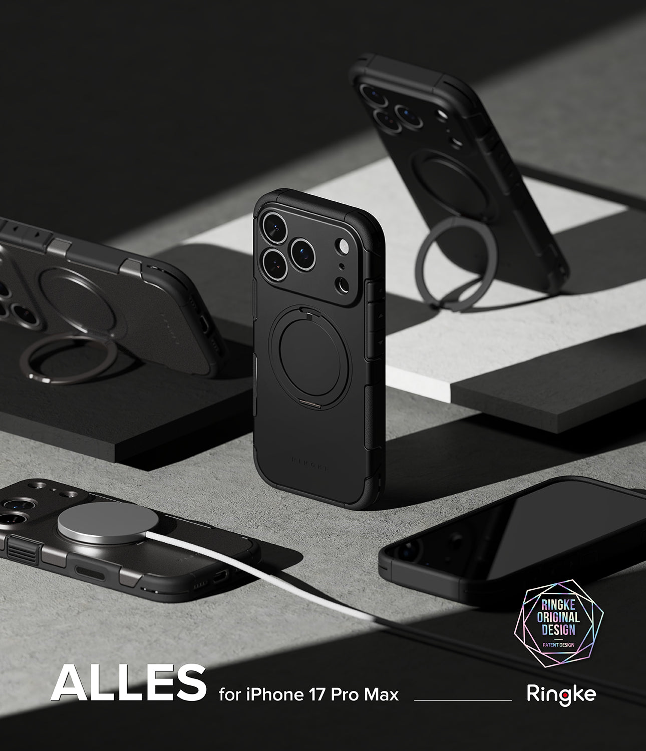 Bundle] iPhone 17 Pro Max | Rugged Gear Magnetic – Ringke Official