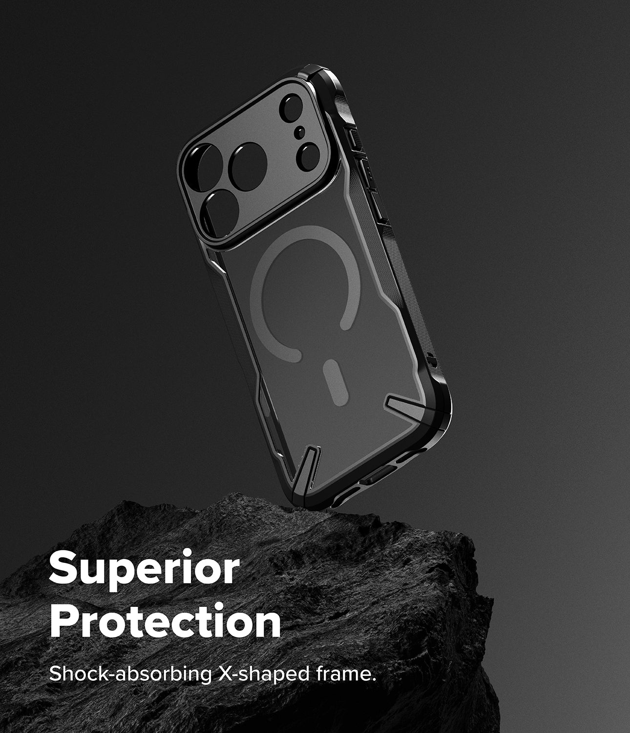 Ringke Fusion Magnetic Clear Case For IPhone 17, 17 Pro, 17 Pro Max & Air – MagSafe Compatible, Matte Back, Shockproof