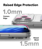 iPhone 17 Pro Max case with raised edge protection features on a white background.