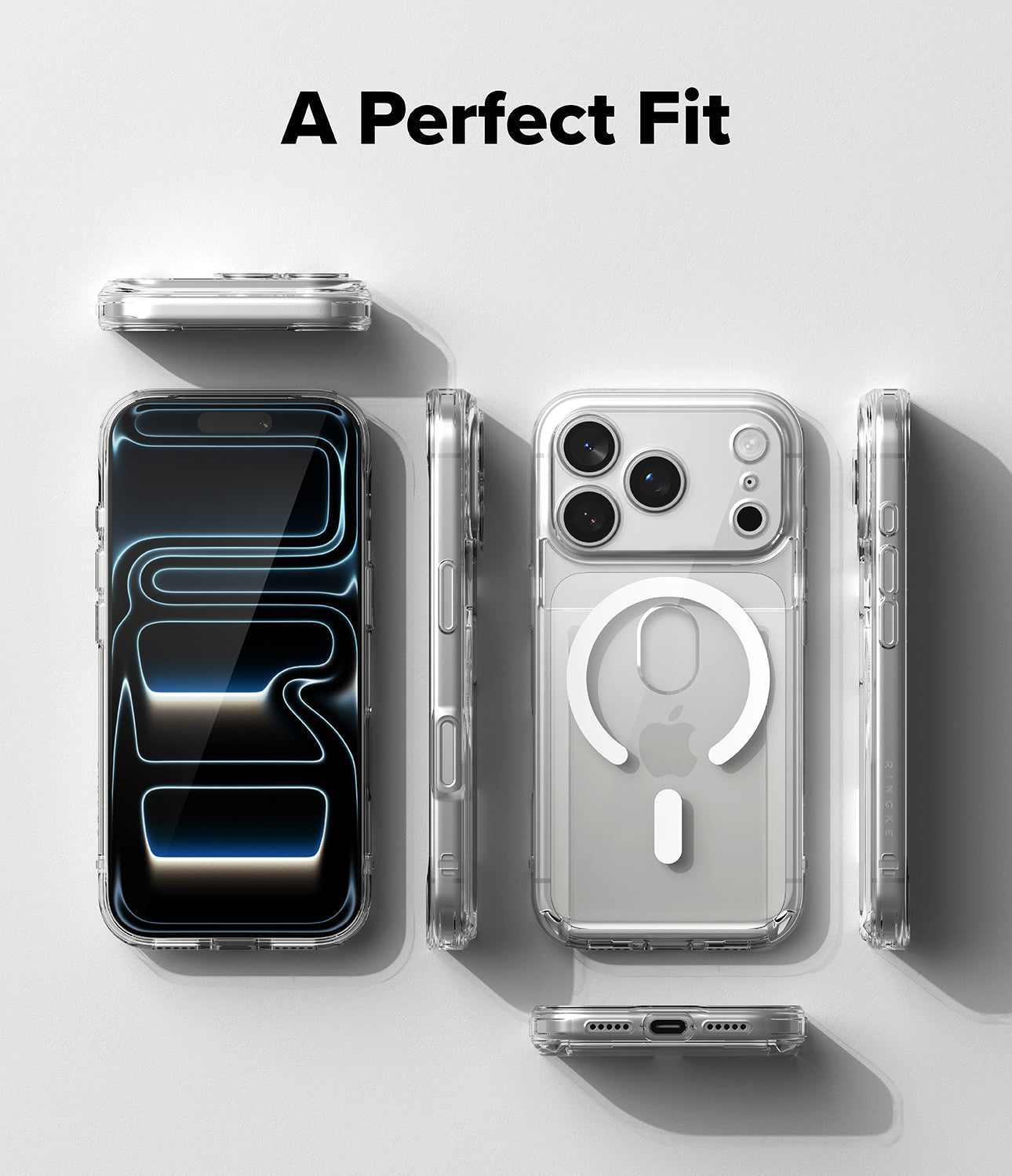 iPhone 17 Pro Case | Fusion Card Magnetic - Phone case with clear design on a white background