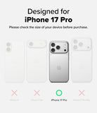 iPhone 17 Pro Case | Fusion Card Magnetic - Comparison chart for iPhone models with a focus on iPhone 17 Pro.