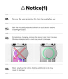 iPhone 17 Pro Case | Fusion Card Magnetic - Instructions for using a phone case with illustrations and text