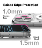 iPhone 17 Pro Case | Fusion Card Magnetic - Phone case with raised edge protection features on a white background