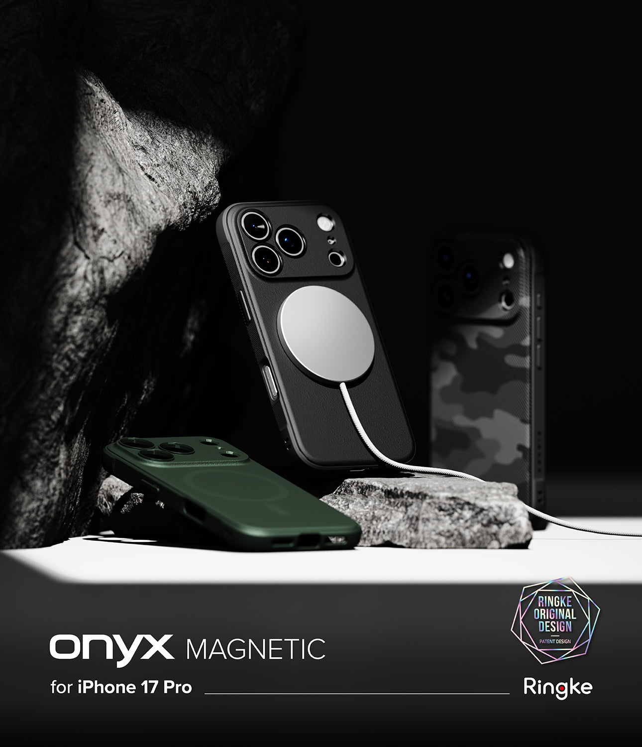 iPhone 17 Pro Case | Onyx Magnetic | Ringke Official Store