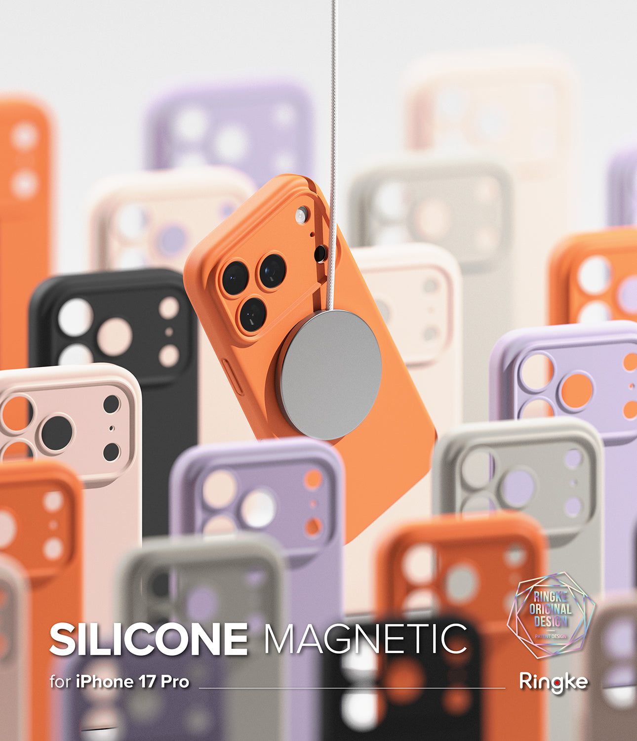 iPhone 17 Pro Case | Silicone Magnetic | Ringke Official Store
