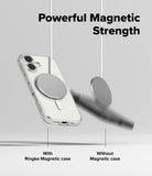 [Combo] iPhone 17 Cover | Folio Grip Wallet Magnetic + Fusion Magnetic - Magnetic charger attached to case vs falling off.