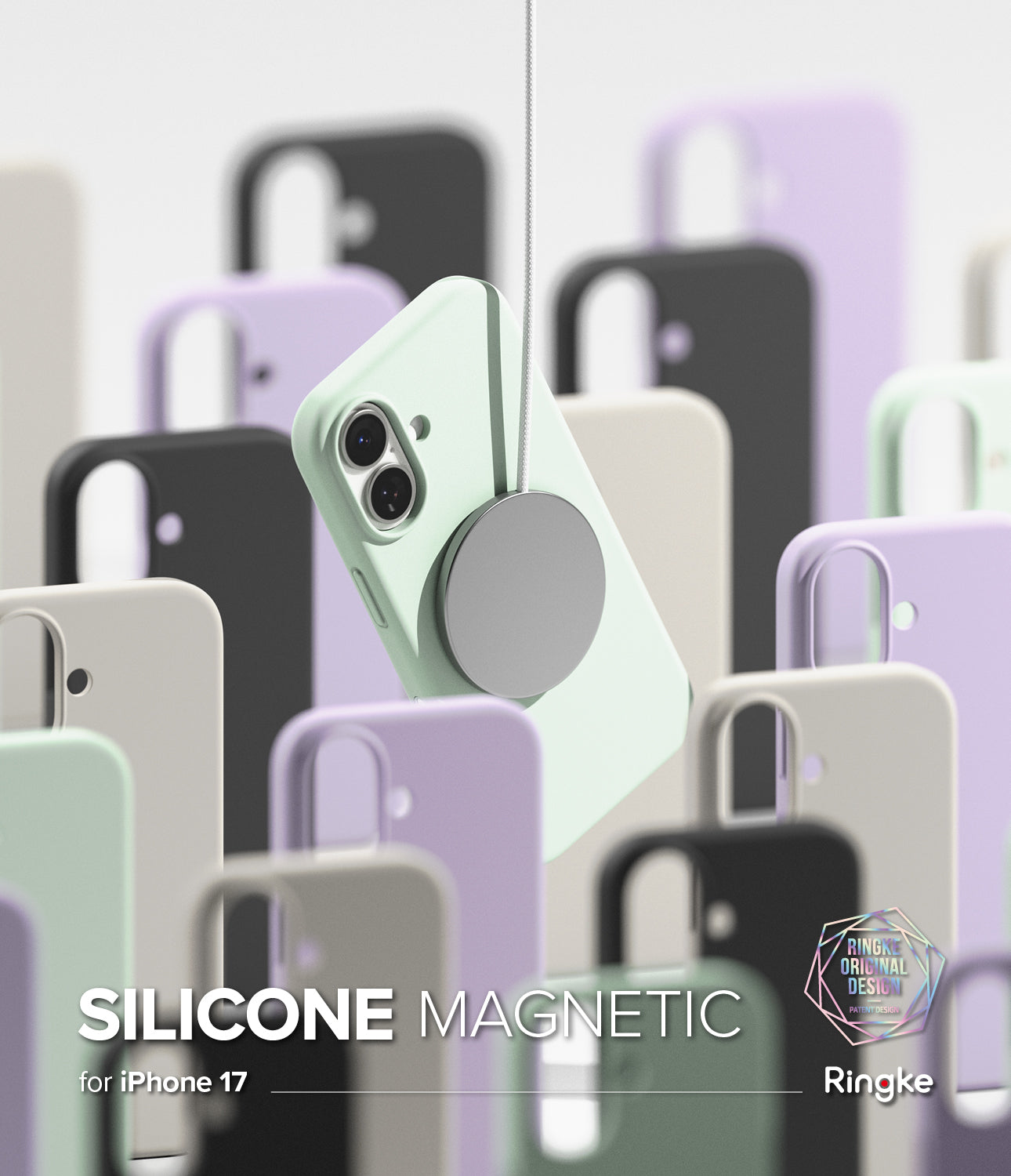 iPhone 17 Case | Silicone Magnetic | Ringke Official Store