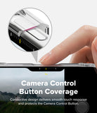 iPhone 18 Pro Case | Fusion Card Magnetic - Phone case with camera control button coverage feature, showing a hand pressing the button.
