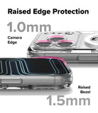 iPhone 18 Pro Case | Fusion Card Magnetic - Phone case with raised edge protection features on a white background
