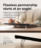 Flawless penmanship starts at an angle!