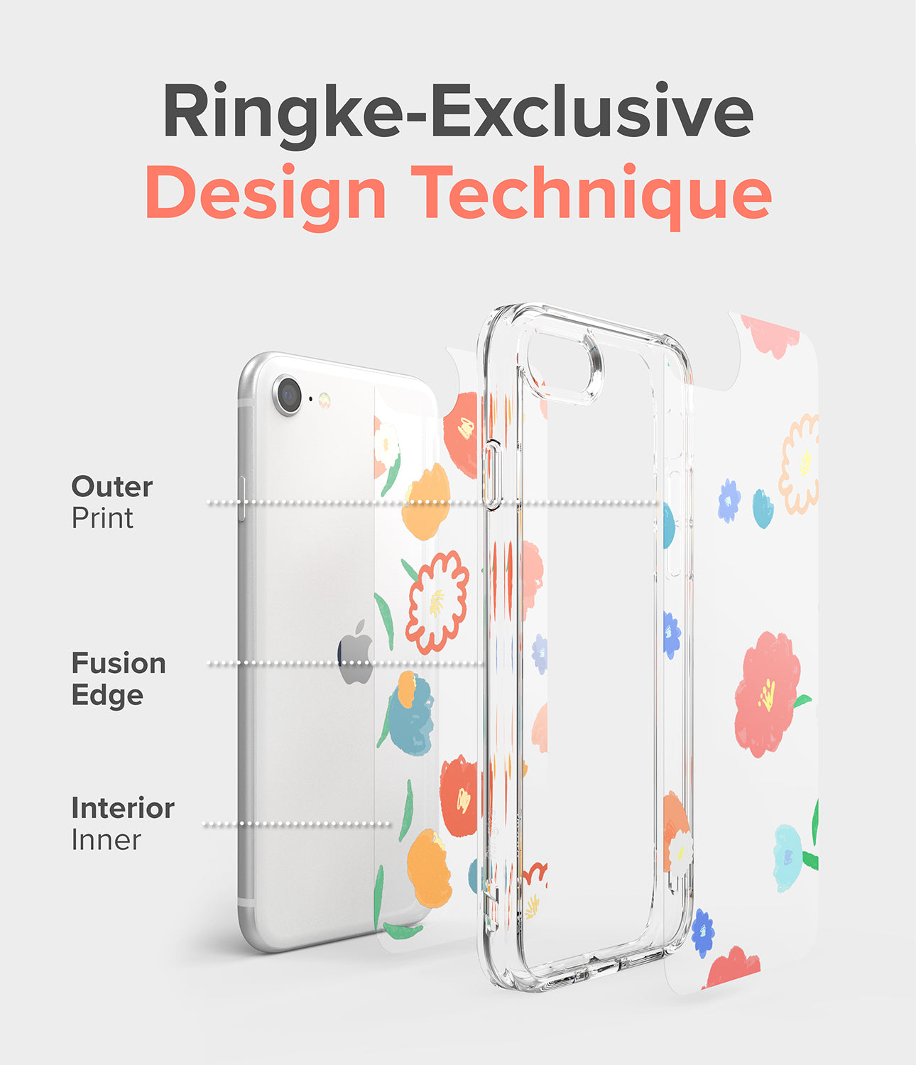 iPhone SE 2022 5G / SE 2020 / 8 / 7 Case | Fusion Edge Design