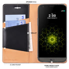 LG G5 Case | Signature - 3 Card Pocket. Frame: Ringke Fusion.