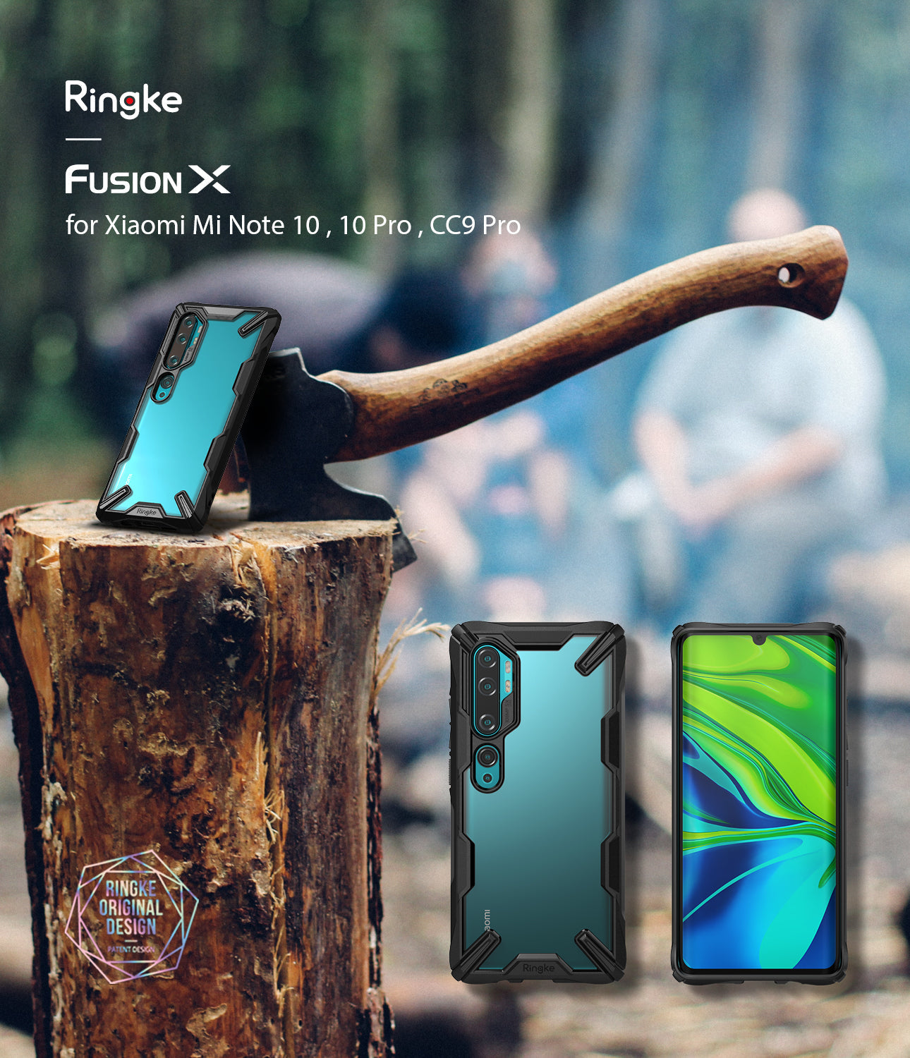 Xiaomi Mi Note 10 / 10 Pro Case | Ringke Fusion-X – Ringke