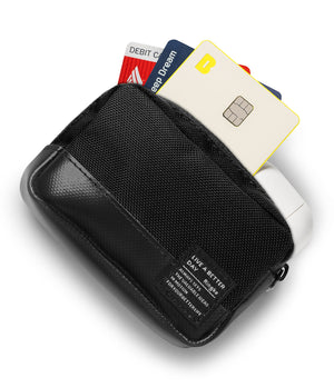 BELONGINGS CARD CASE[BLACK] カリガン