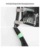 first rate design and non damaging fastener