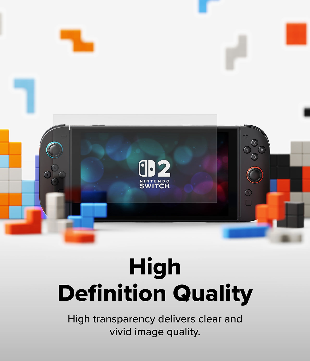 Nintendo Switch 2 | Easy Slide Tempered Glass | Ringke Official Store