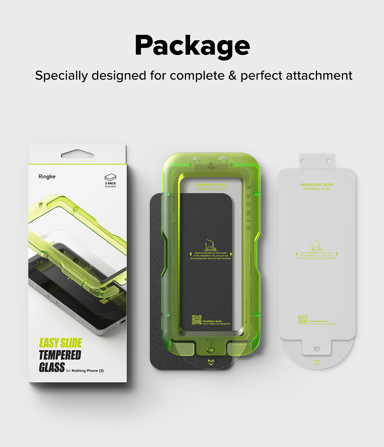 Nothing Phone 3 Screen Protector Easy Slide Tempered Glass Nothing Phone 3 Screen Protector Easy Slide Tempered Glass
