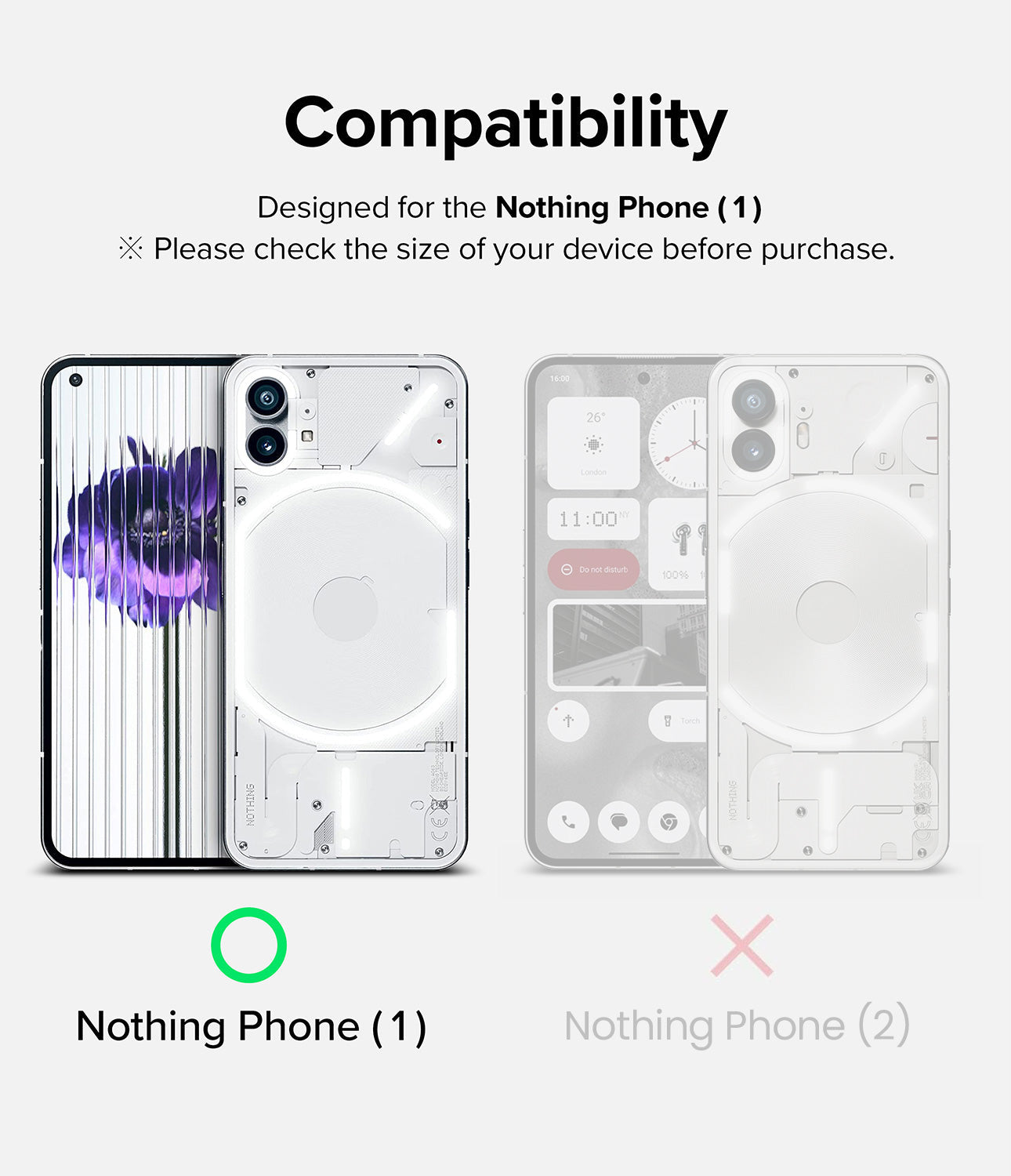 Nothing Phone (1) Case | Ringke Fusion-X – Ringke Official Store
