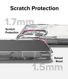 Nothing Phone (2) Ringke Fusion-X Clear/Smoke Black - Military Grade Drop Protection