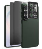 group-Dark Green / + Privacy Screen Protector & Camera Lens Frame Glass (2P)