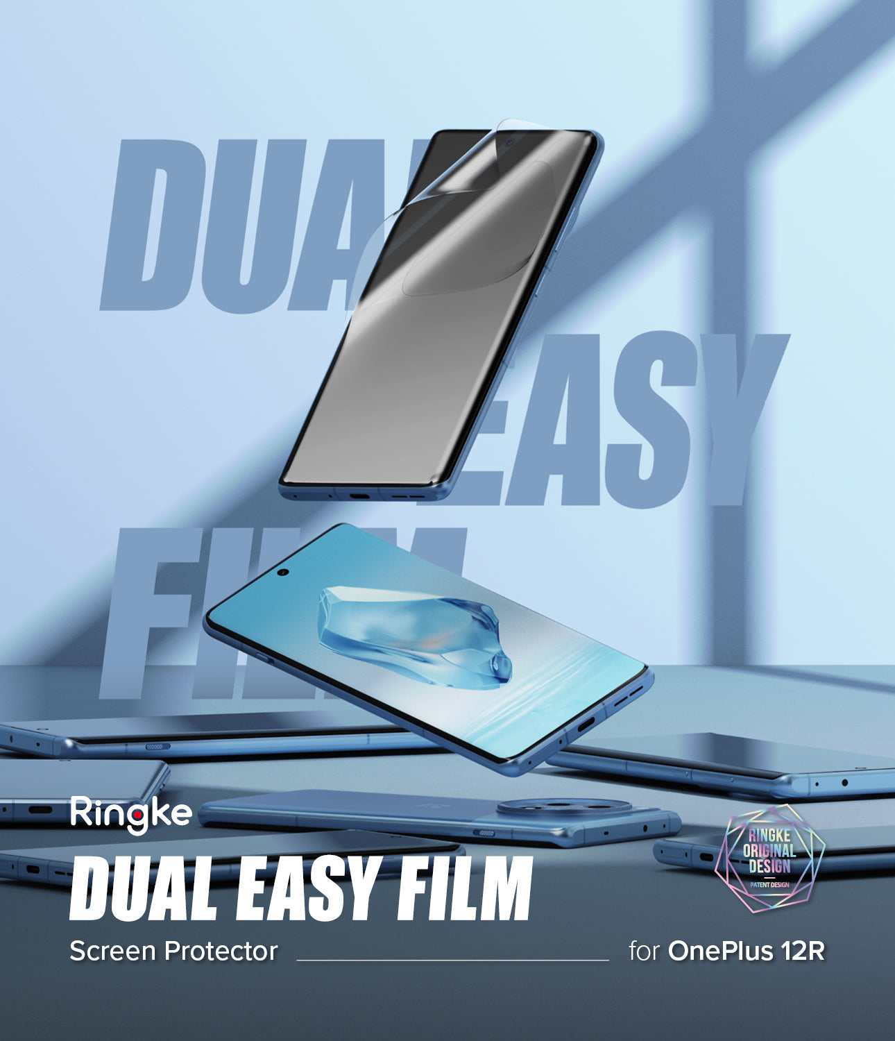 OnePlus 12R Screen Protector | Dual Easy Film - By Ringke