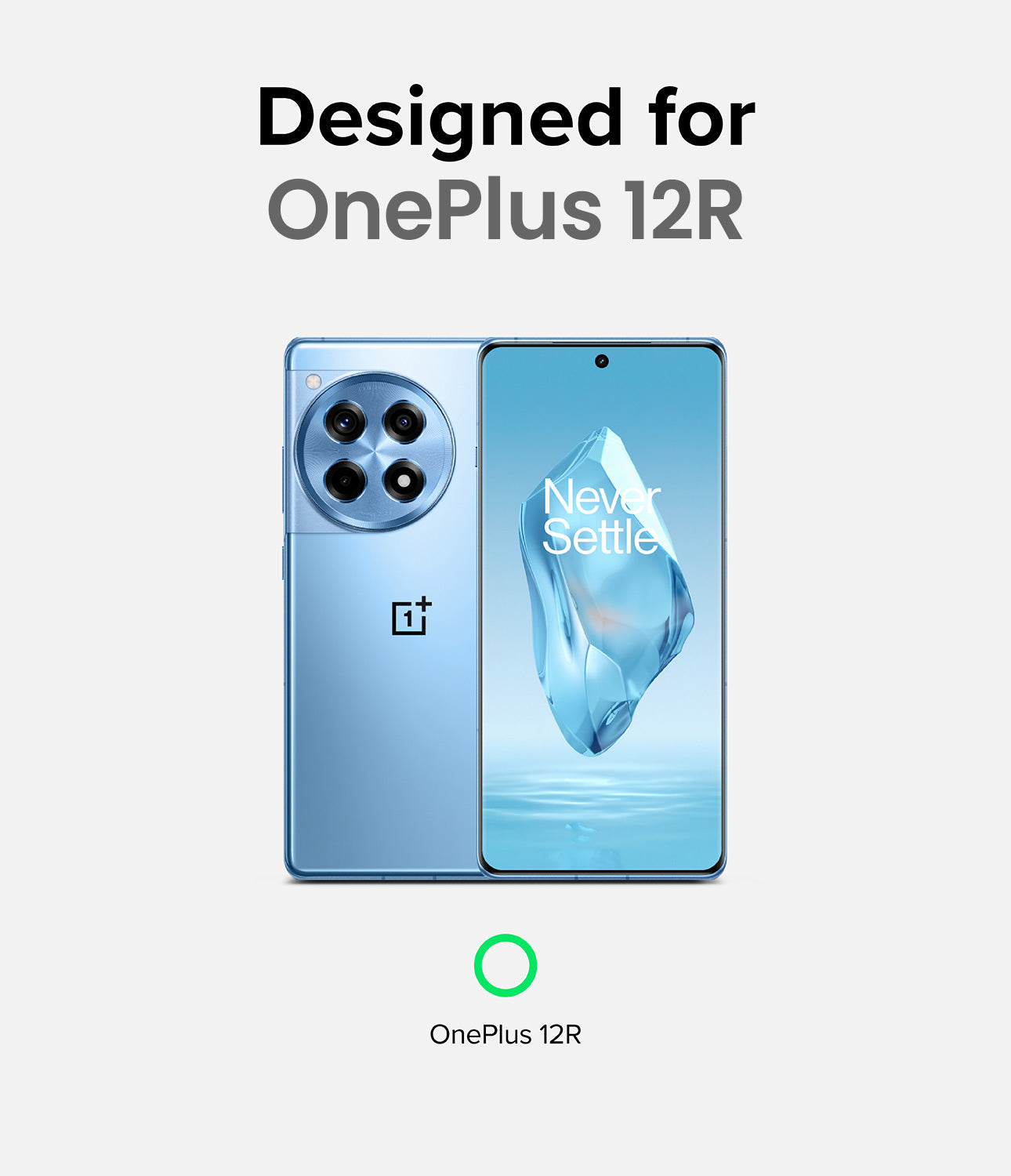 OnePlus 12R Case | Fusion-X Black - Designed for OnePlus 12R