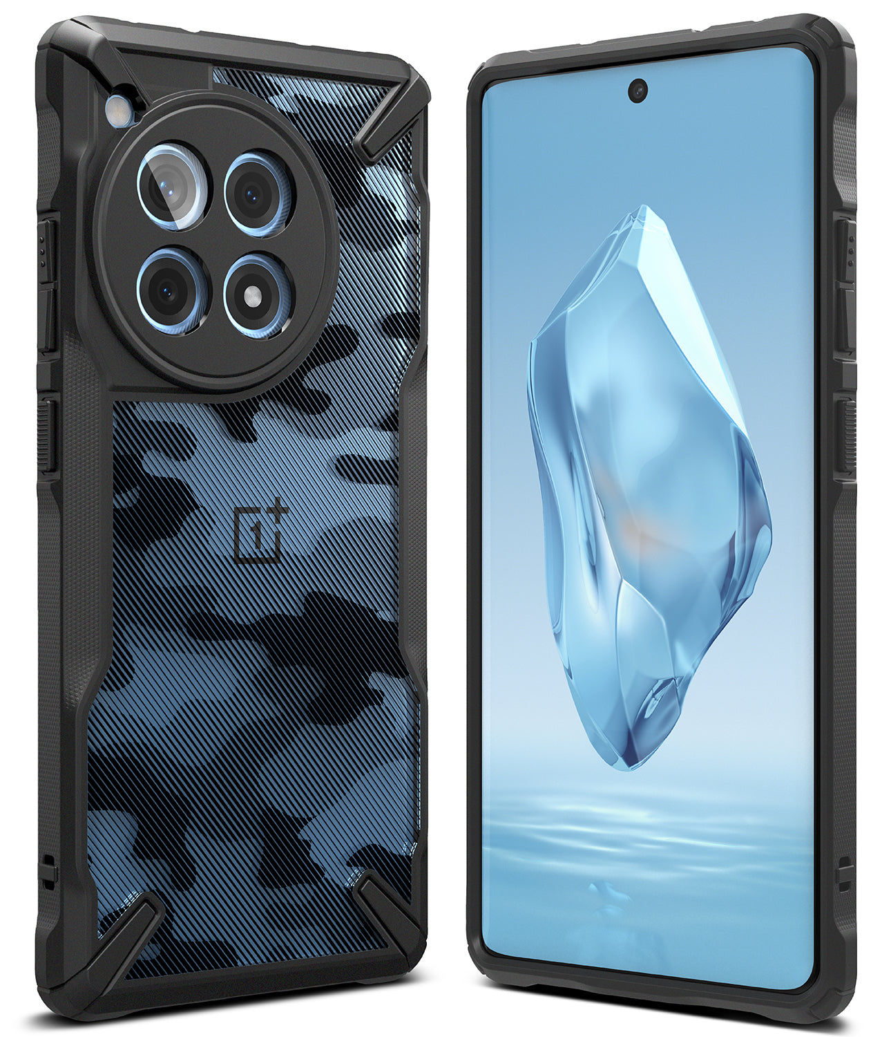 OnePlus 12R Case | Fusion-X Camo Black