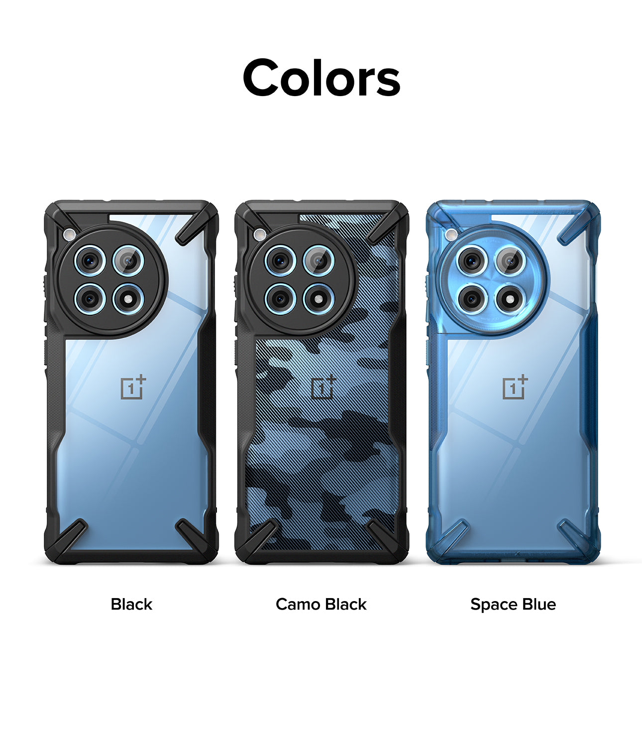 OnePlus 12R Case | Fusion-X Camo Black - Colors