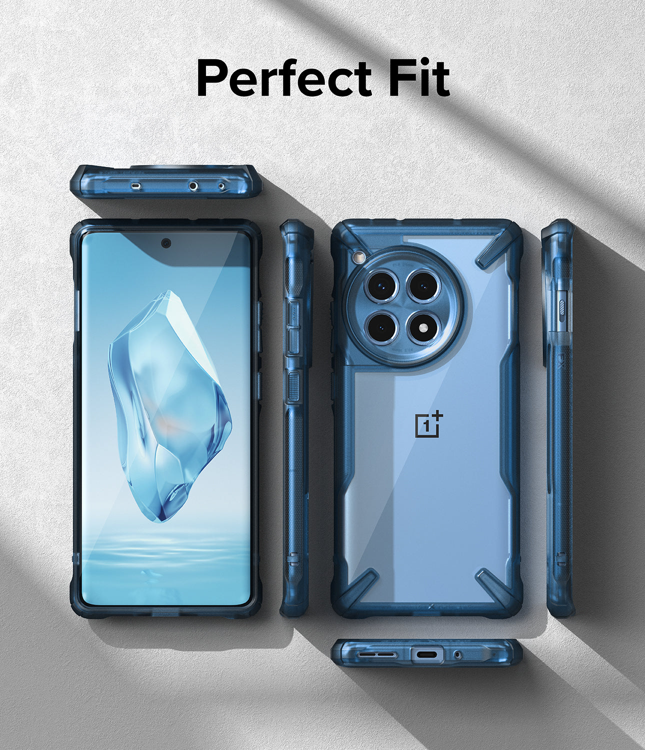 OnePlus 12R Case | Fusion-X Space Blue - Perfect Fit
