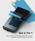 OnePlus 12 Screen Protector | Dual Easy Film [2 Pack]  - Get 2, For 1. With two films in one package, easily switch out your old film for a new one whenever you need.