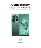 OnePlus 12 Screen Protector | Dual Easy Film [2 Pack]  - Compatibility. Designed for the OnePlus 12 only.