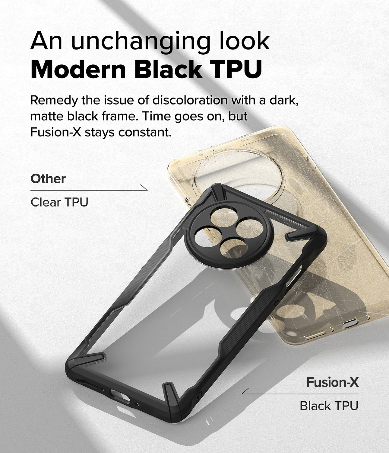 An unchanging look Modern Black TPU