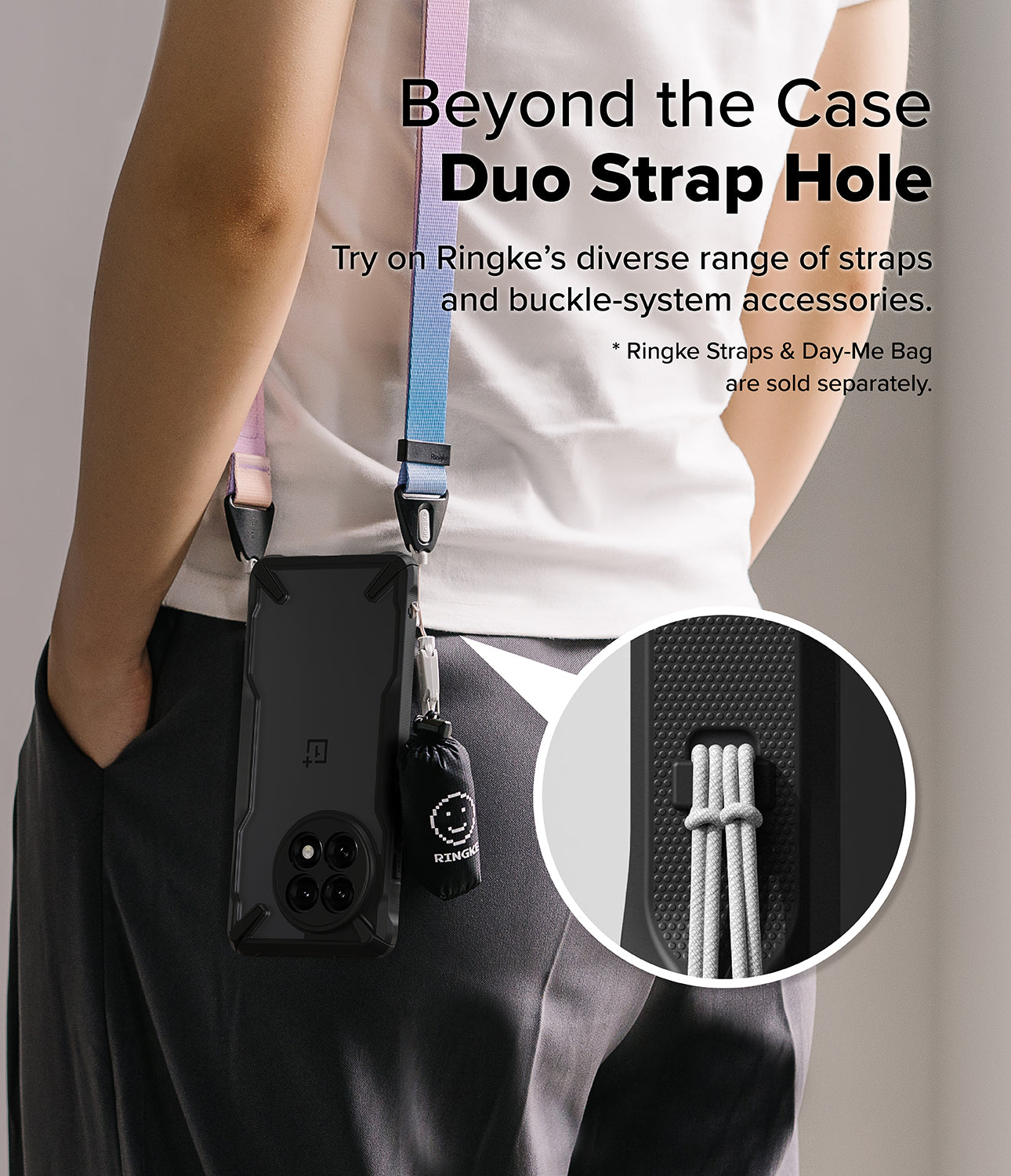 Beyond the Case Duo Strap Hole