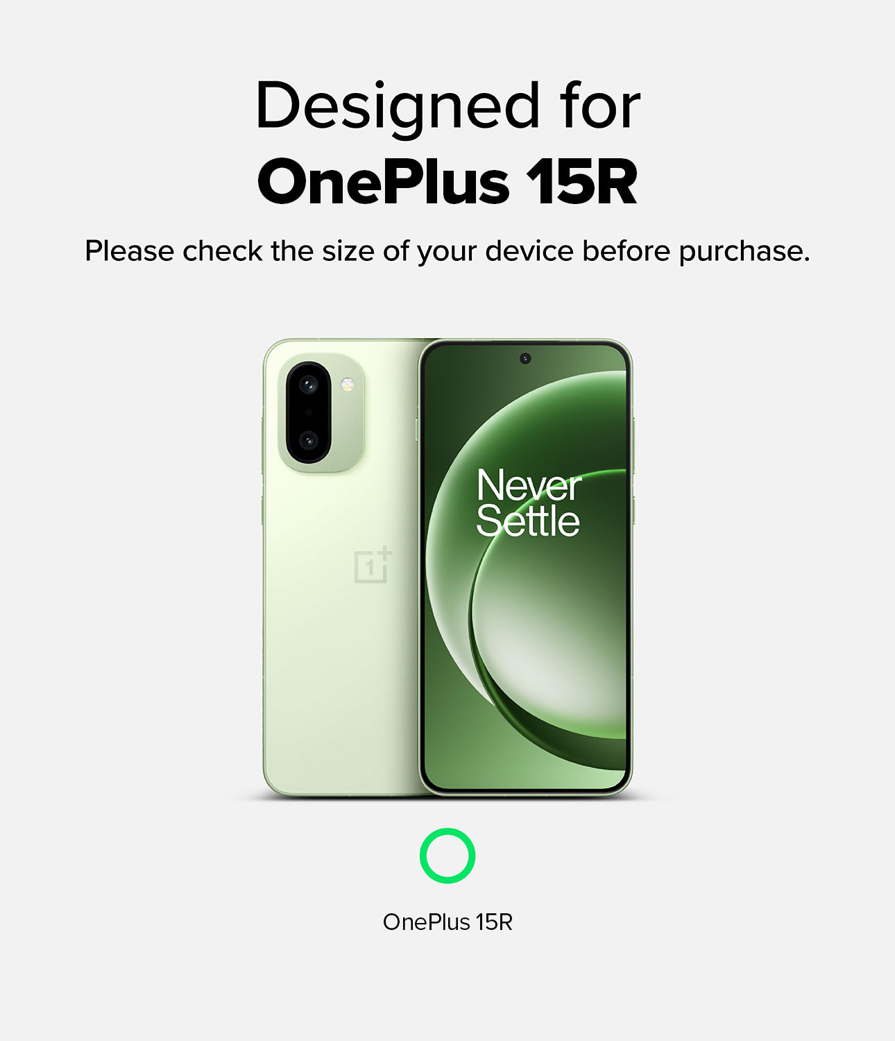 Ringke Fusion-X for OnePlus 15R case Compatibility - Designed for OnePlus 15R