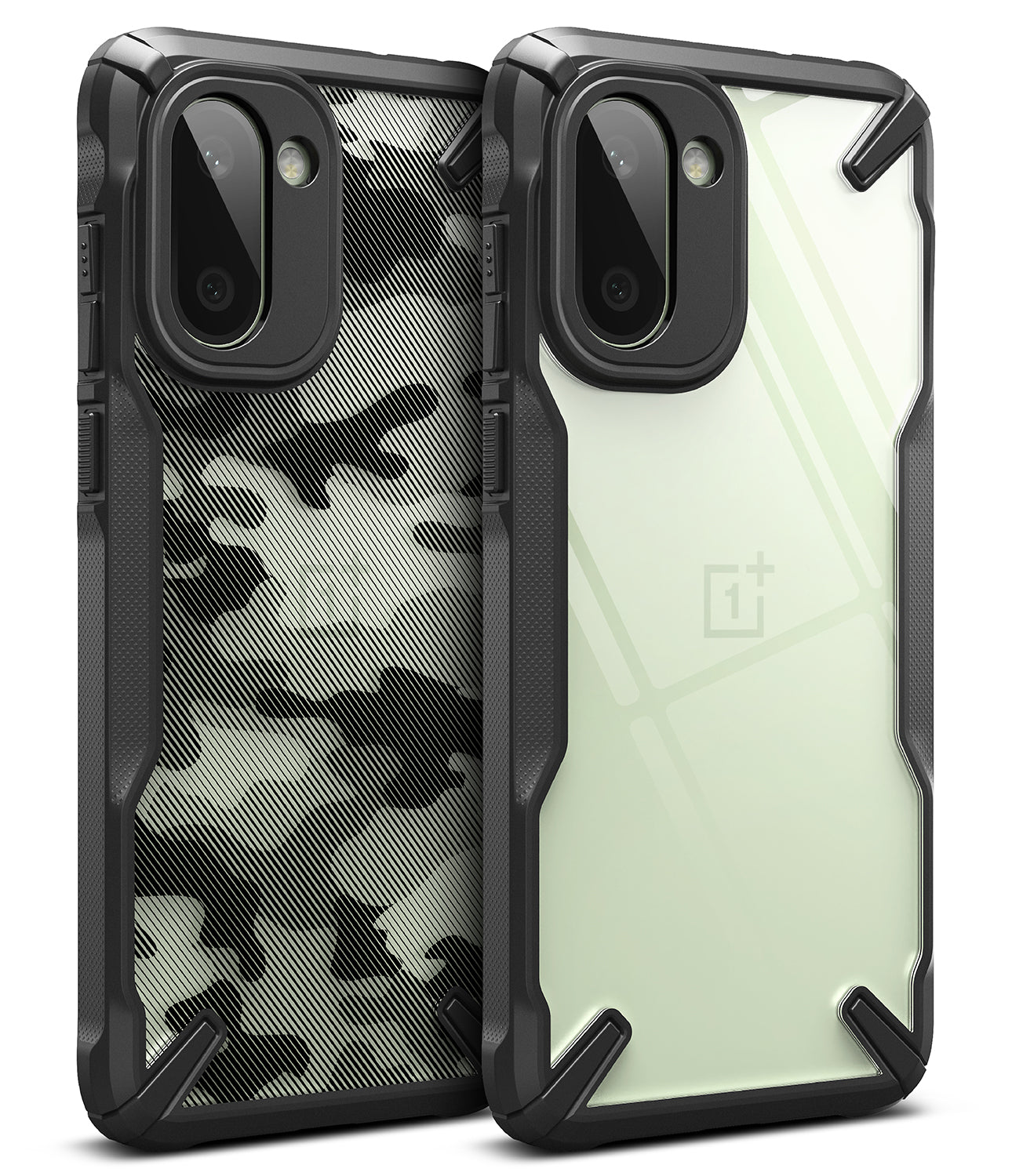 Ringke Fusion-X for OnePlus 15R case main images - two cases on the white background.