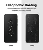 Ringke Easy Slide Tempered Glass for OnePlus 15 Screen Protector. Text reads “Oleophobic Coating”