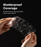 Ringke Easy Slide Tempered Glass for OnePlus 15 Screen Protector. Text reads “Shatterproof Coverage”
