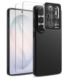 group-Black / + Screen Protector & Camera Lens Frame Glass (2P)