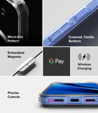 Google Pixel 10a Case | Fusion Magnetic - Features micro-dot pattern, tactile buttons, magnets, G Pay, and precise cutouts.