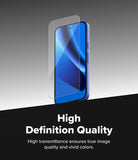 [Bundle] Google Pixel 10a Case | Onyx - Bundle - Google Pixel 10a with a transparent screen protector hovering above the display against a dark background.