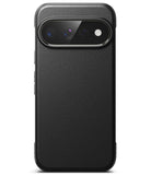 Google Pixel 11 Pro XL Case | Onyx - A black textured phone case with a raised camera bar, shown on a white background.