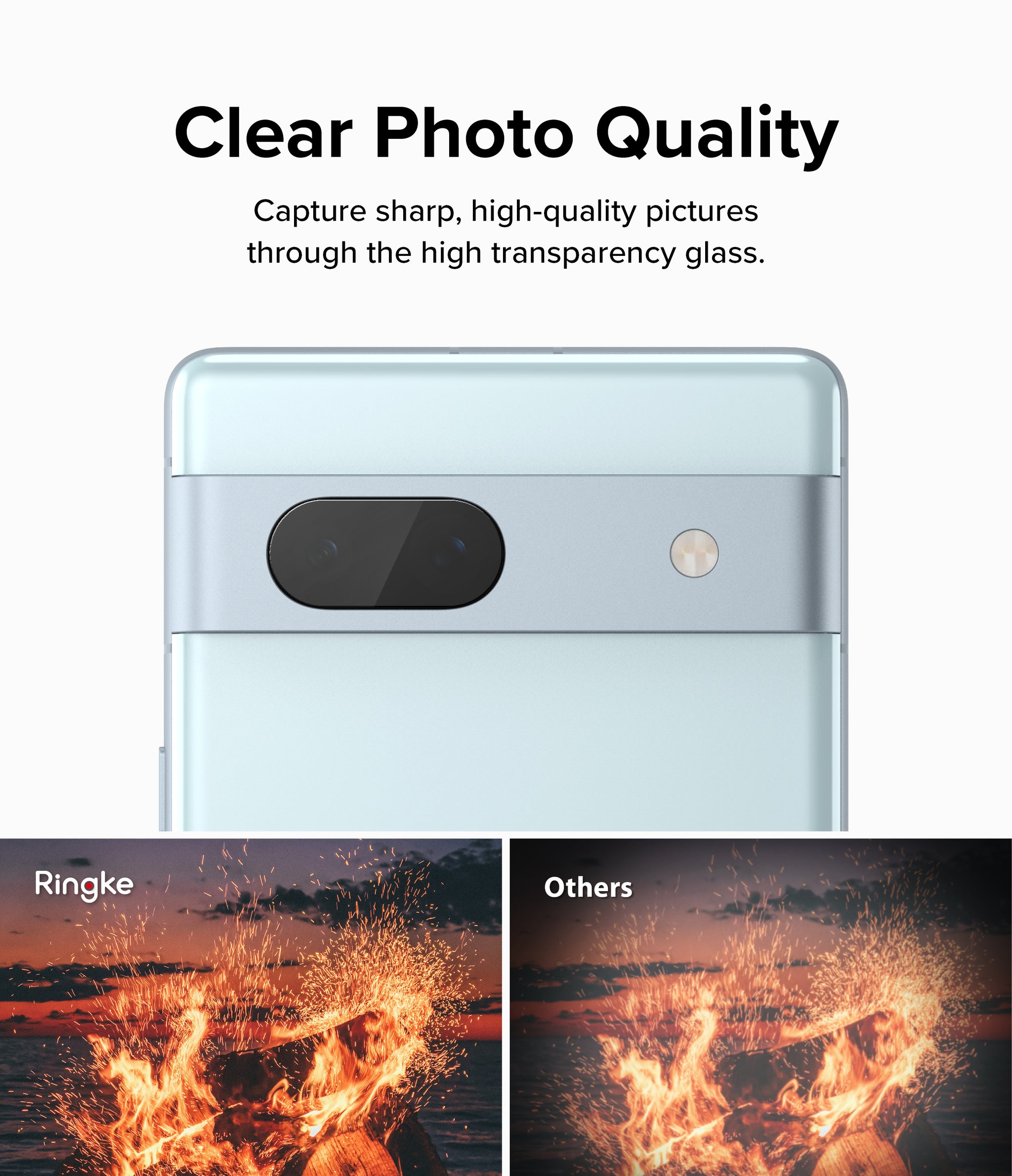 Google Pixel 7a | Camera Protector Glass [3 Pack]