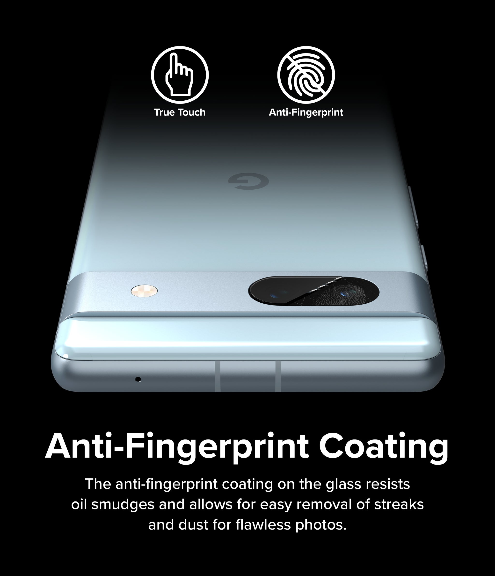 Google Pixel 7a | Camera Protector Glass [3 Pack]-Anti-Fingerprint Coating