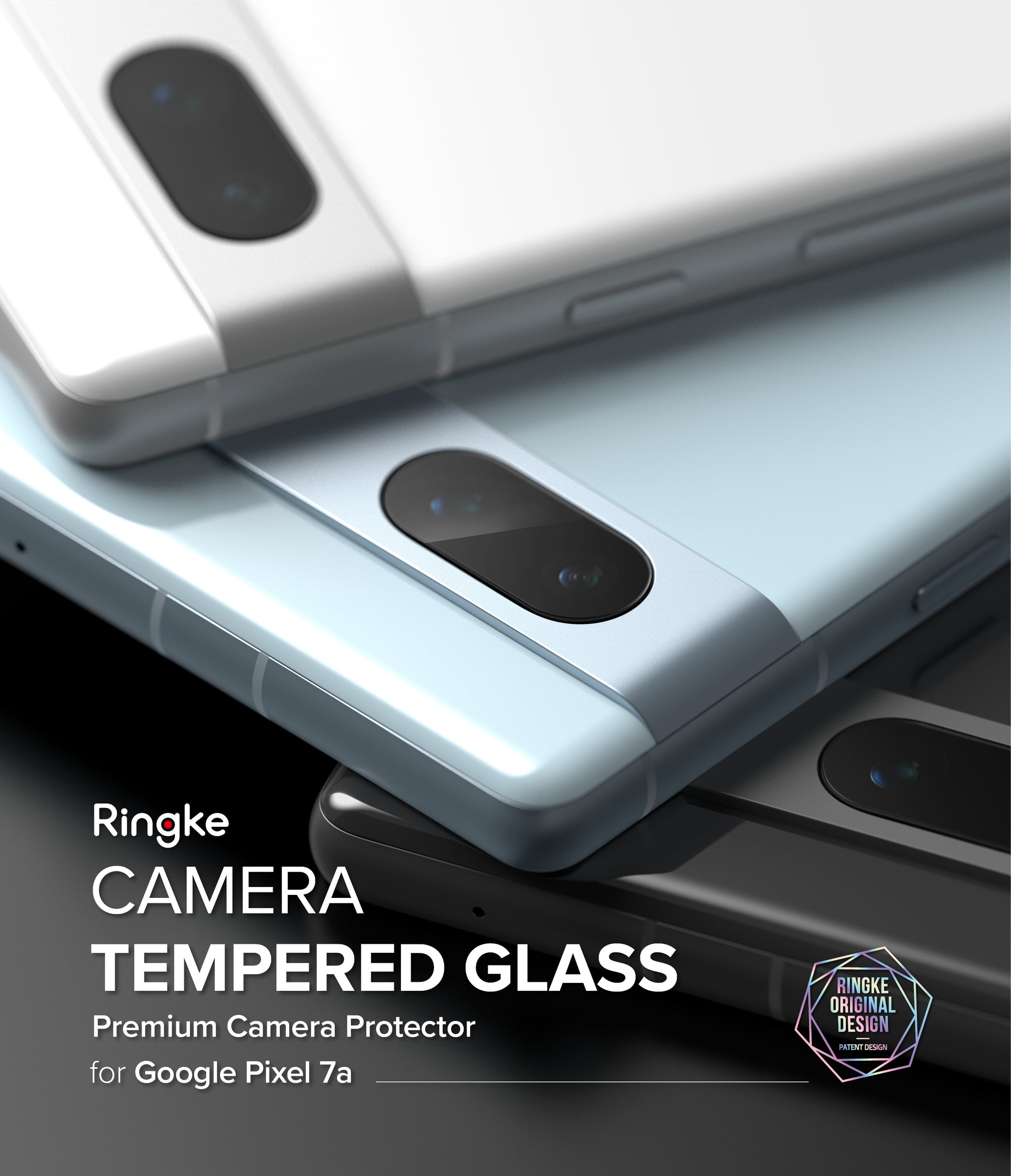 Google Pixel 7a  Ringke Camera Lens Protector Glass 3P – Ringke Official  Store