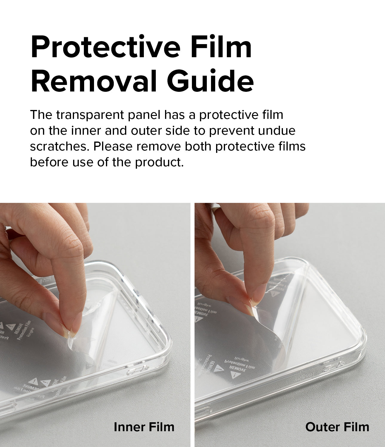 Google Pixel 7a Case | Fusion-Protective Film Removal Guide