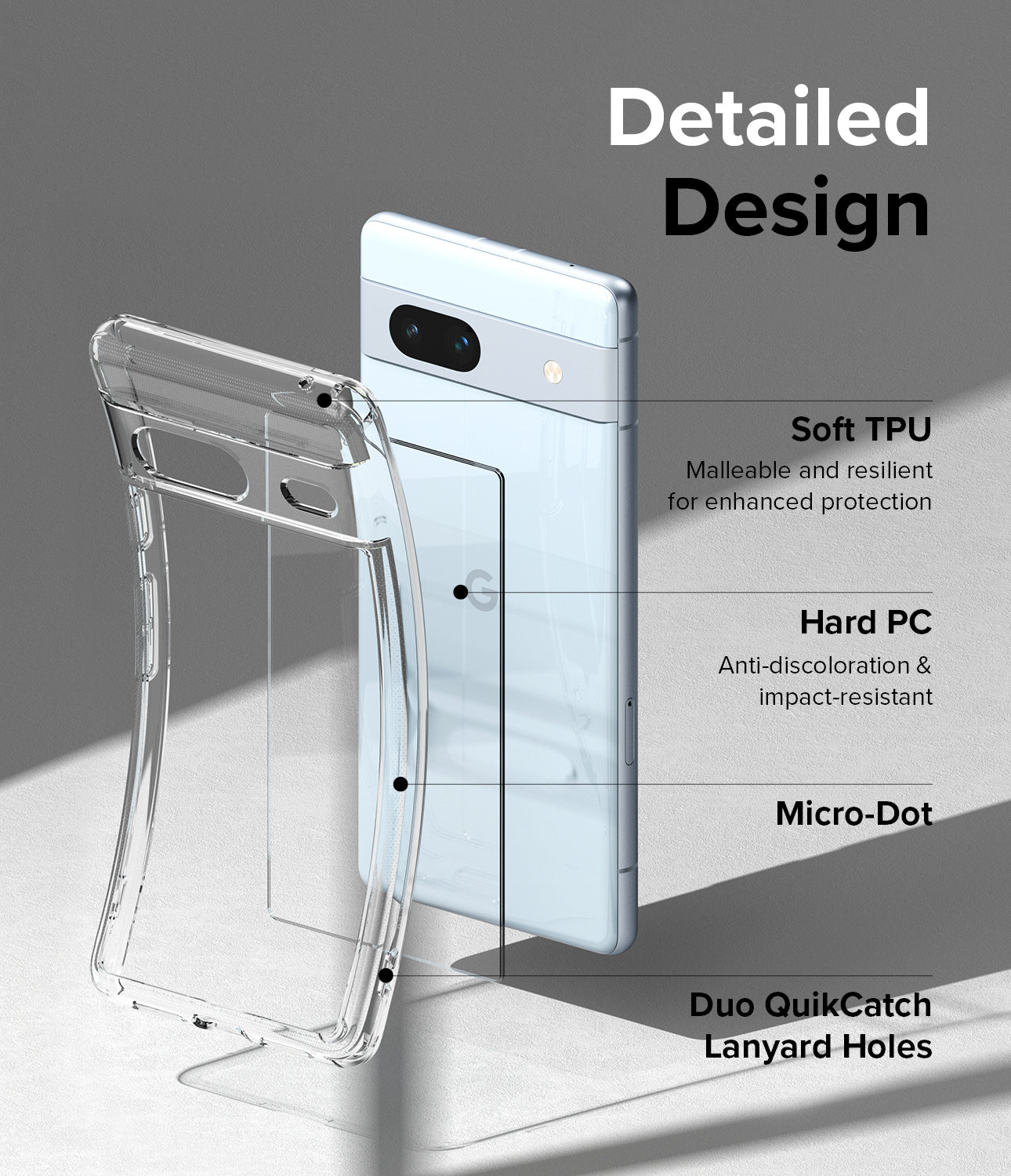 Google Pixel 7a Case | Fusion-Detailed Design