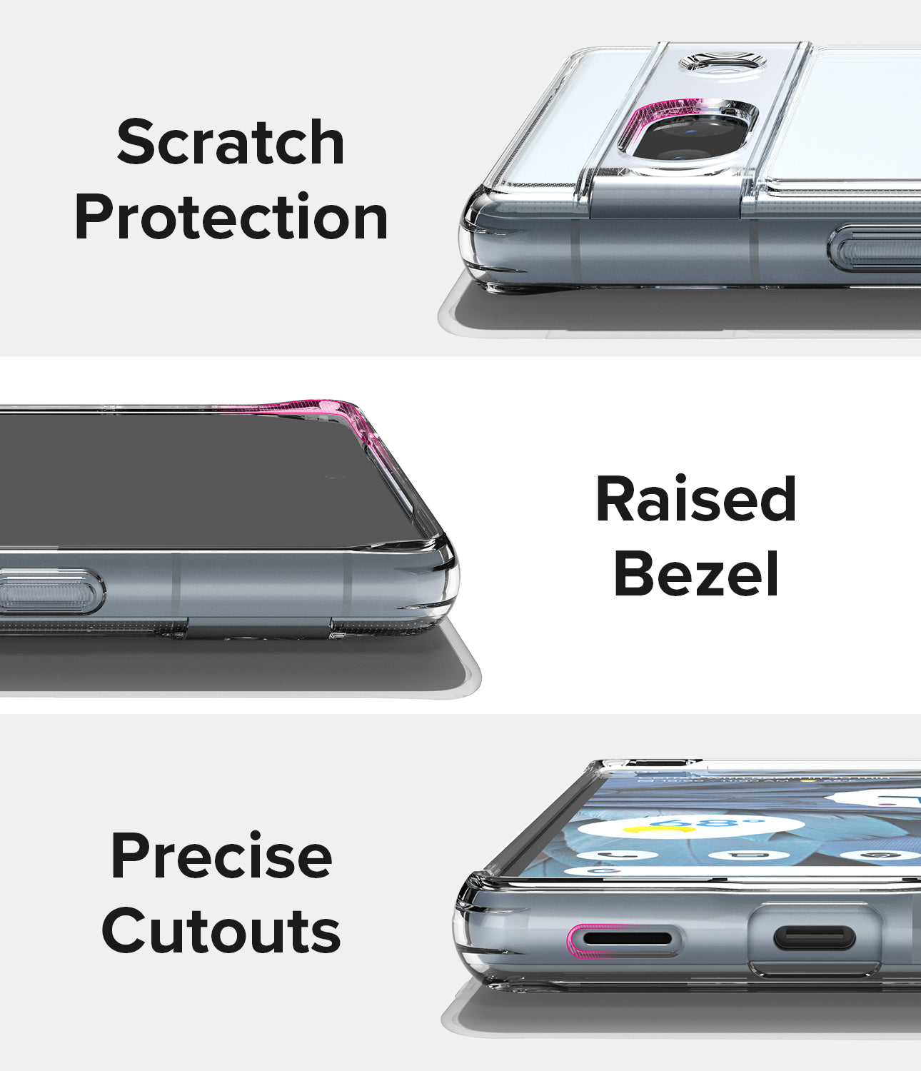Google Pixel 7a Case | Fusion-Scratch Protection. Raised Bezel. Precise Cutouts