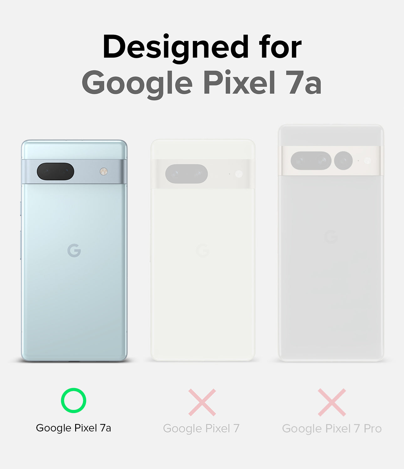 Google Pixel 7a Case | Onyx-Compatibility