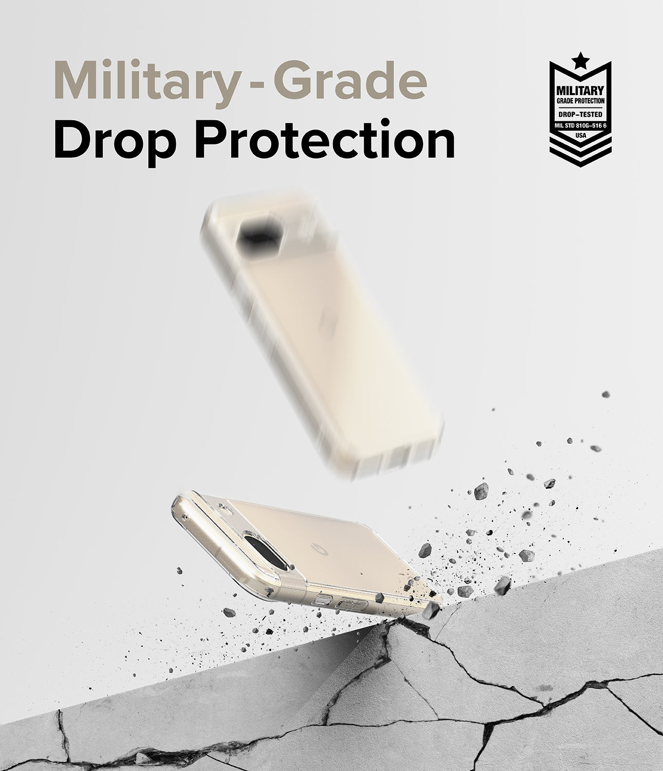Google Pixel 8a Case | Fusion - Clear - Military-Grade Drop Protection